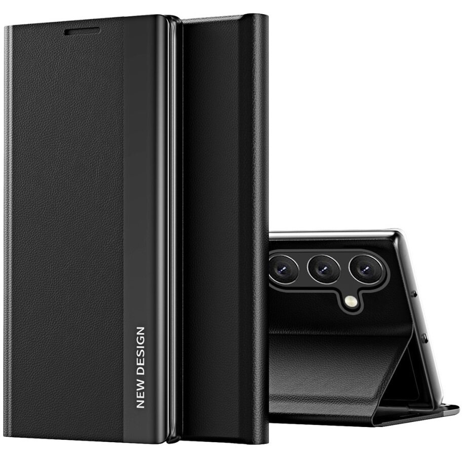 Samsung Galaxy A35 5g Klapphülle, Seitlich Magnetisch, Schwarz