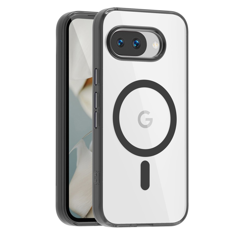 Google Pixel 9a Hülle – Transparent Mit Magsafe-funktion, Schwarz