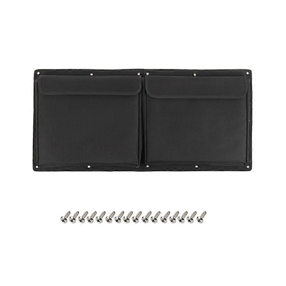 Auto Heckklappe Lagerung Tasche Werkzeug Kit Trunk Organizer Auto Zubehör Schwarz Für Wrangler Jk Jl 2007-2023