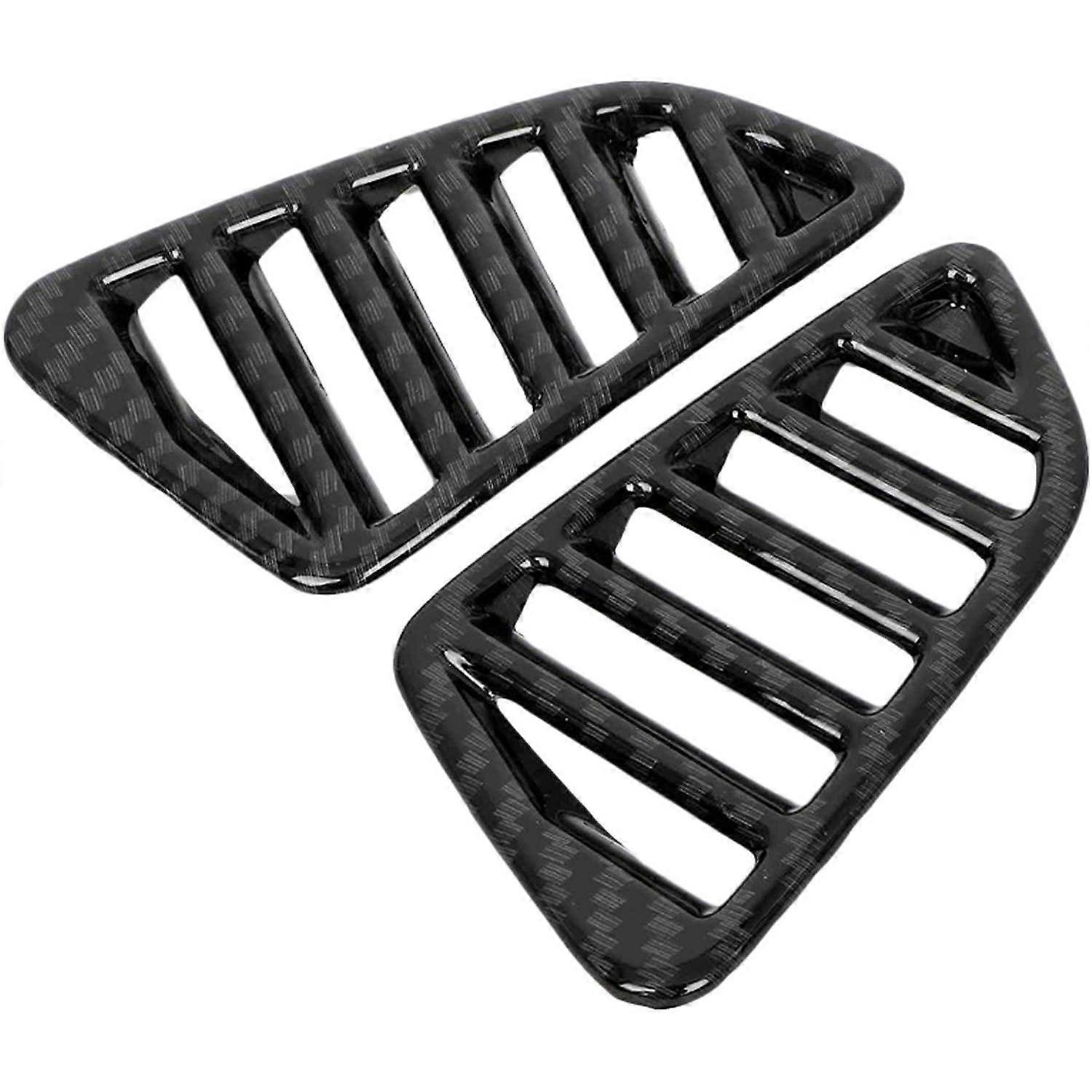 Für Navara Np300 2016-2019 Auto Carbon Klimaanlage Outlet Vent Rahmen Abdeckung Trim Aufkleber Zubehör
