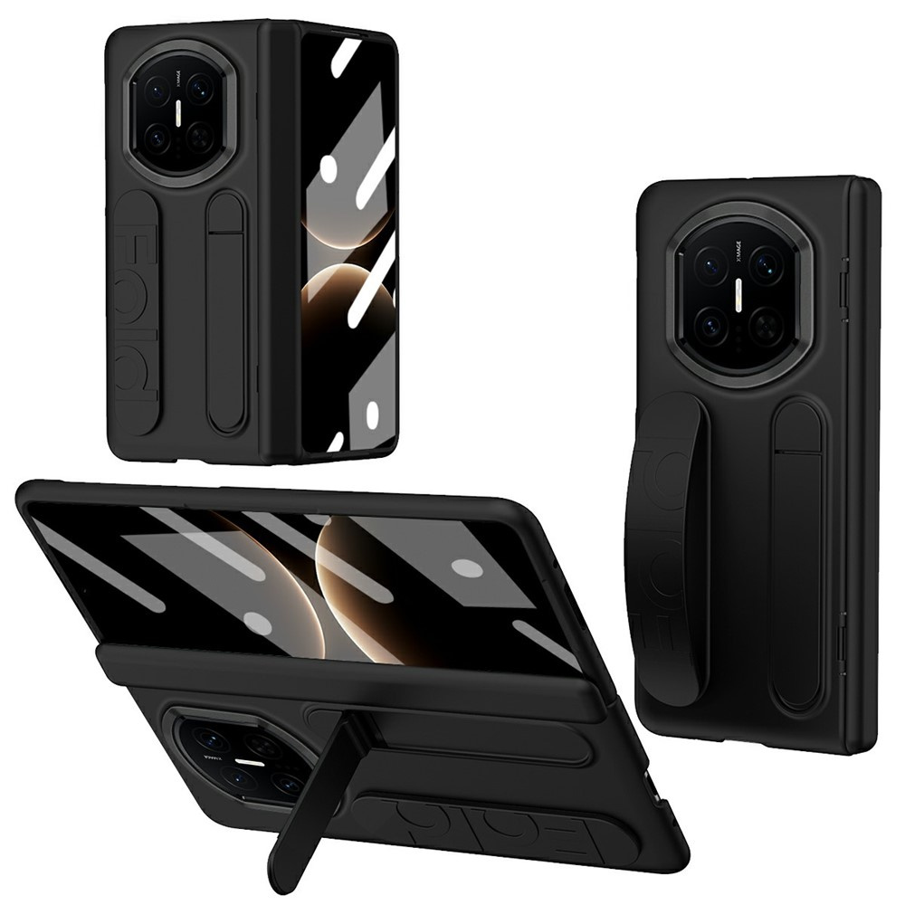 Schutzhülle Mit Armband Und Ständer Für Huawei Mate X7, Schwarz