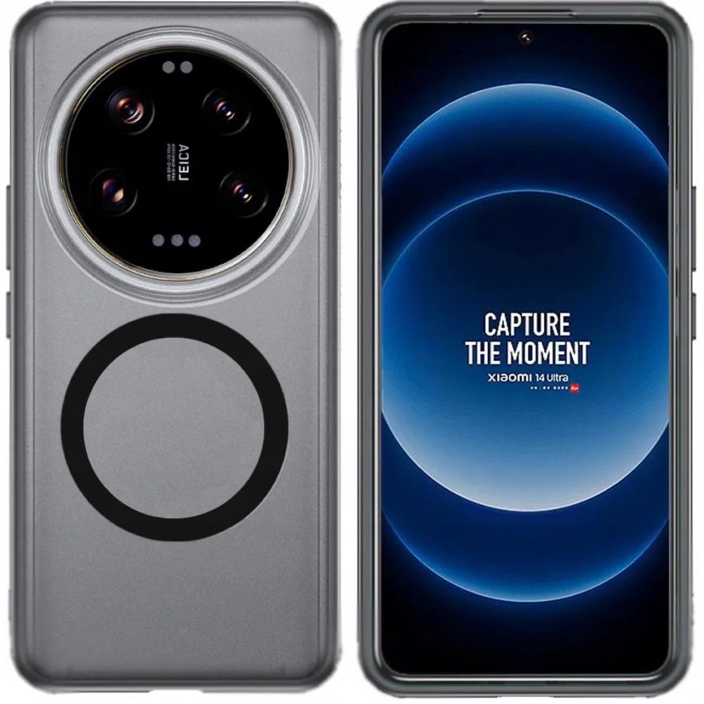 Hülle Für Xiaomi 13 Ultra, Fusion Hybrid, Mit Magsafe, Schwarz/milchig