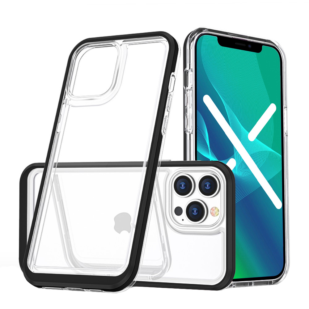 Erbord Hülle Für Iphone 13 Pro, Hybridrahmen, Schwarz