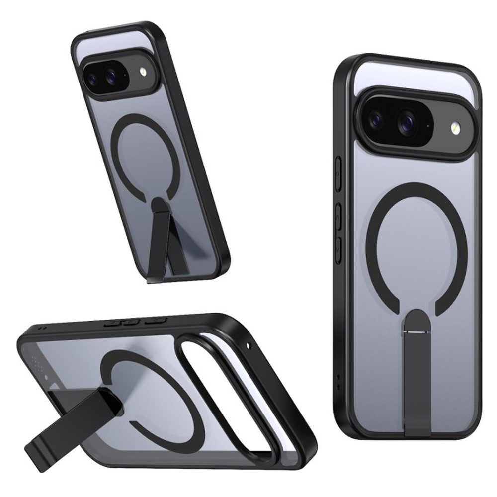Google Pixel 10 / 10 Pro Fusion Hybrid-hülle Mit Magsafe Und Ständer, Schwarz