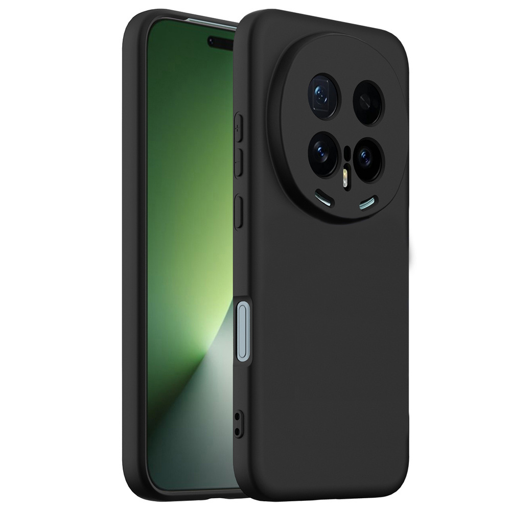 Honor Magic 8 Pro Hülle, Silikon Lite, Für Magsafe, Schwarz