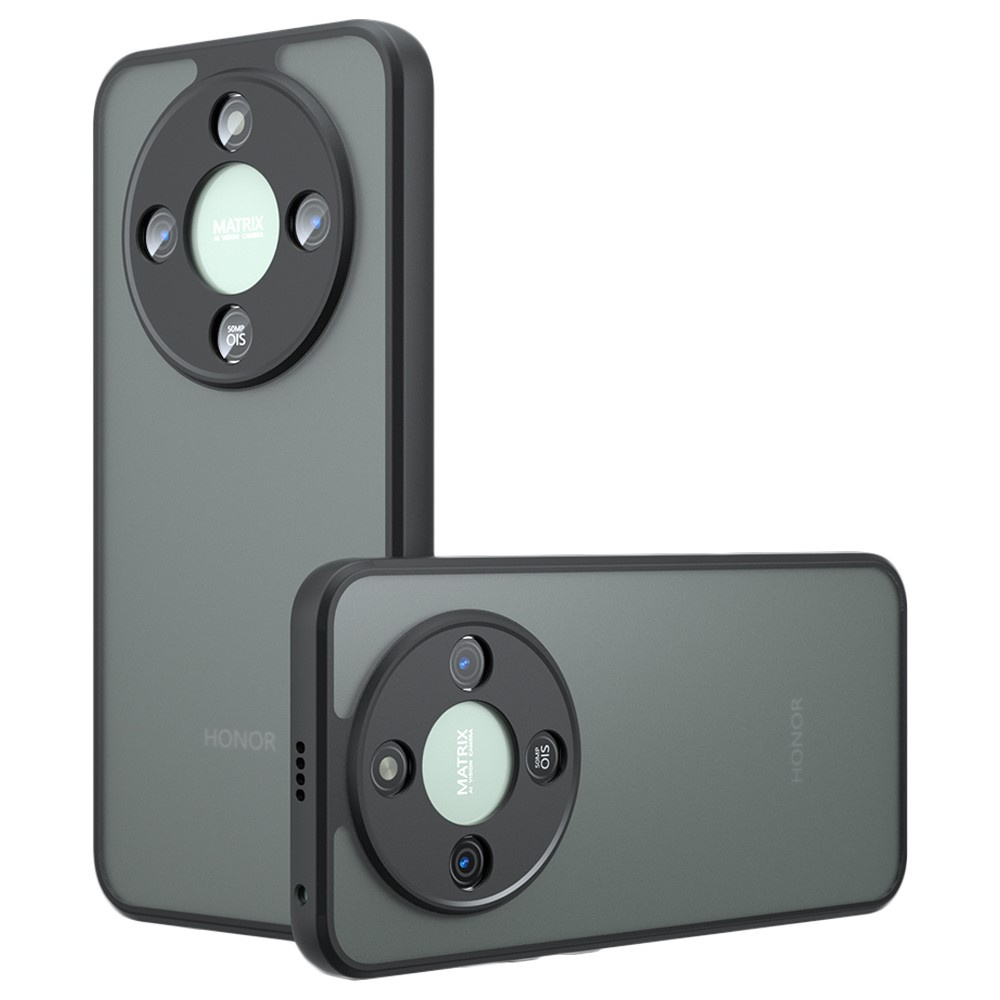 Honor Magic 8 Lite Fusion Hybrid Matte Black Case