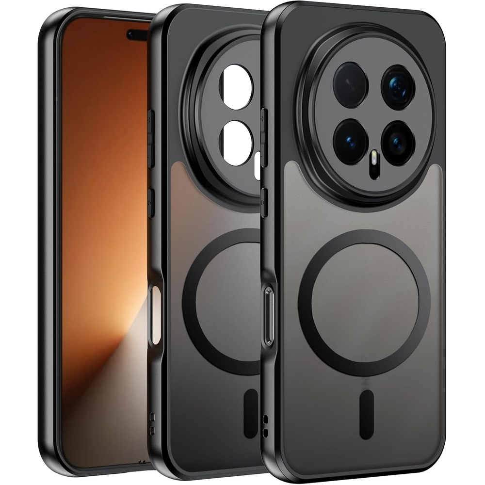 Schutzhülle Für Honor Magic 8 Pro, Mit Magsafe-funktion, Matt Schwarz