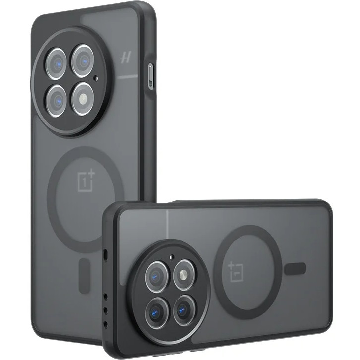 Schutzhülle Für Oneplus 13r, Mit Magsafe-funktion, Matt Schwarz