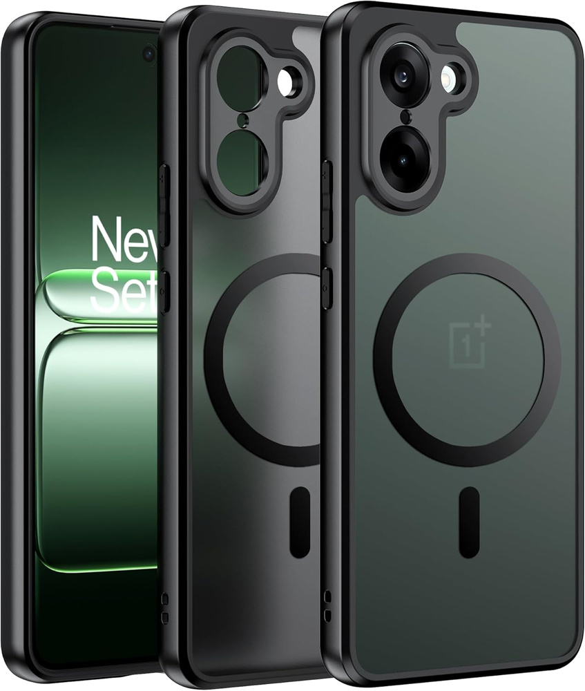 Schutzhülle Für Oneplus Nord Ce5, Mit Magsafe-funktion, Matt Schwarz