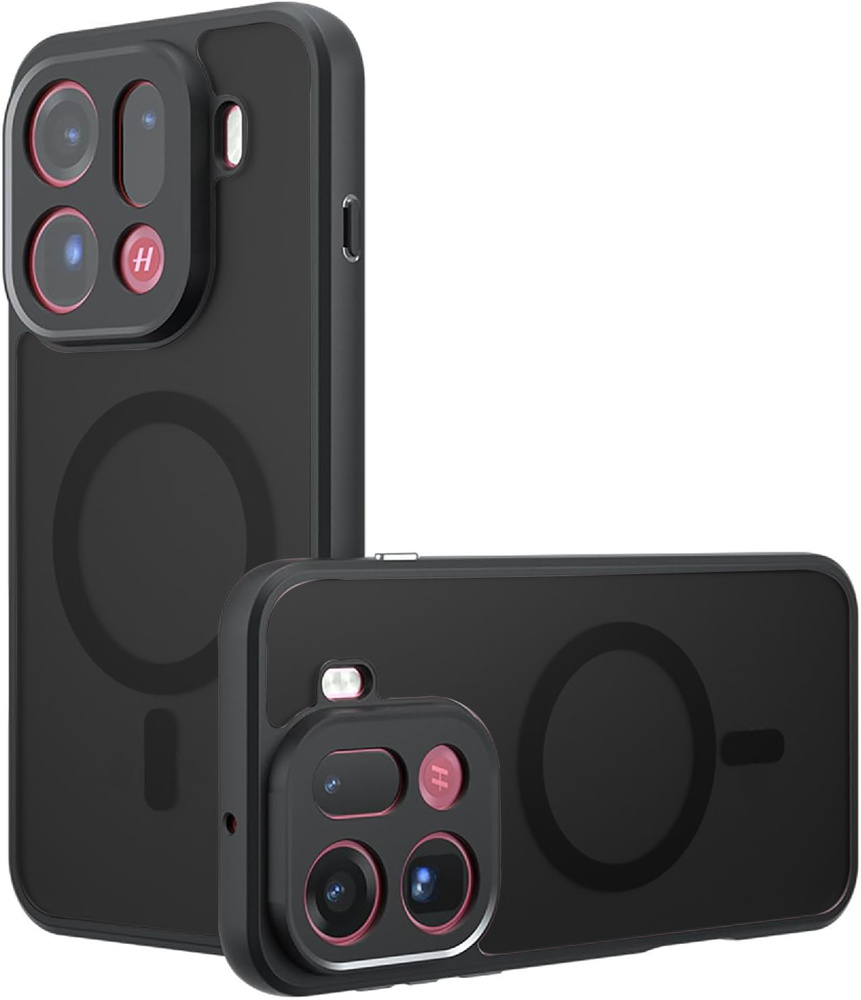 Schutzhülle Für Oppo Find X9 Pro, Mit Magsafe-funktion, Matt Schwarz