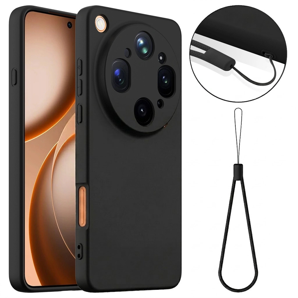Schutzhülle Für Oppo Find X9 Ultra, Silicone Lite, Mit Magsafe-funktion, Schwarz