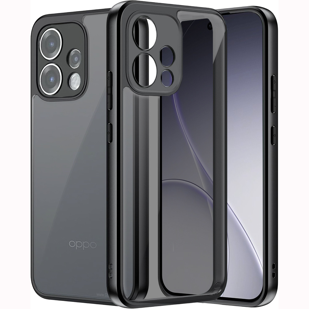Oppo Reno 15 Fusion Hybrid Matte Black Case