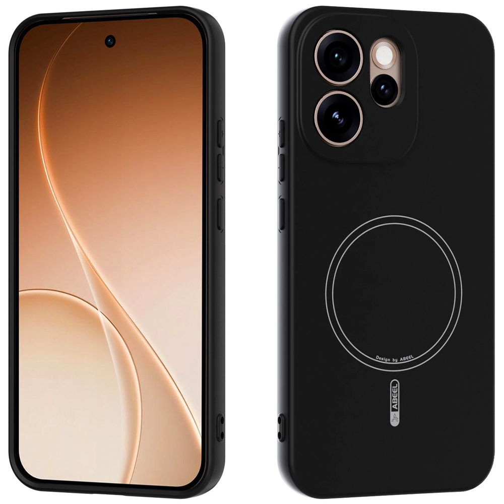 Schutzhülle Für Oppo Reno 15 Pro, Silicone Lite, Mit Magsafe-funktion, Schwarz