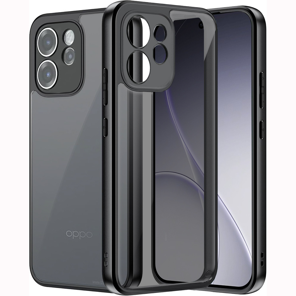 Oppo Reno 15 Pro Fusion Hybrid Matte Black Hülle