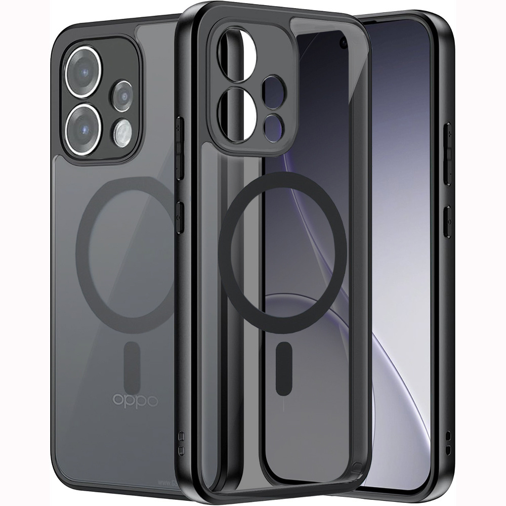 Schutzhülle Für Oppo Reno 15, Mit Magsafe-funktion, Mattschwarz