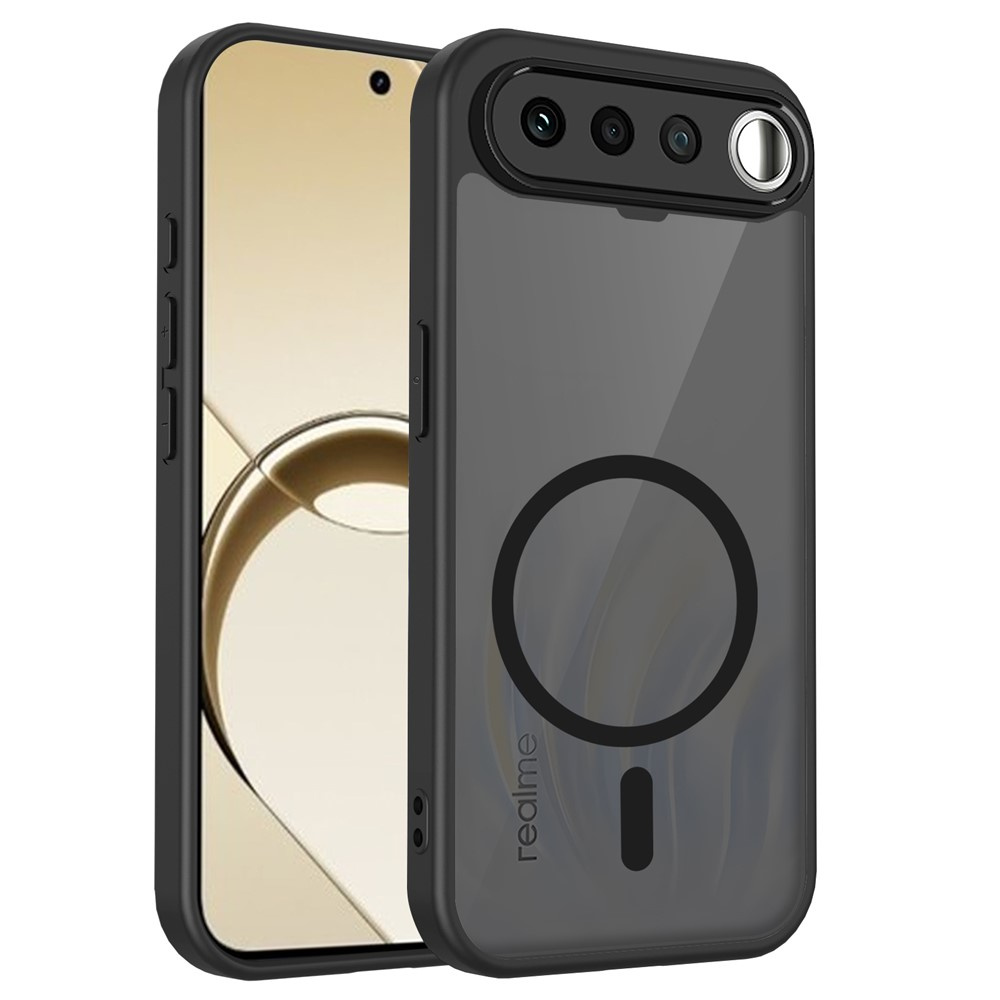 Realme 16 5g Fusion Hybrid-hülle Mit Magsafe-funktion, Schwarz