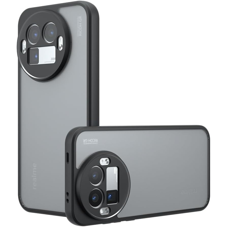 Realme Gt 8 Pro Fusion Hybrid Matte Black Hülle