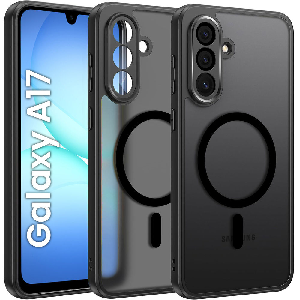 Samsung Galaxy A17 5g Matte Hülle Für Magsafe, Mattschwarz