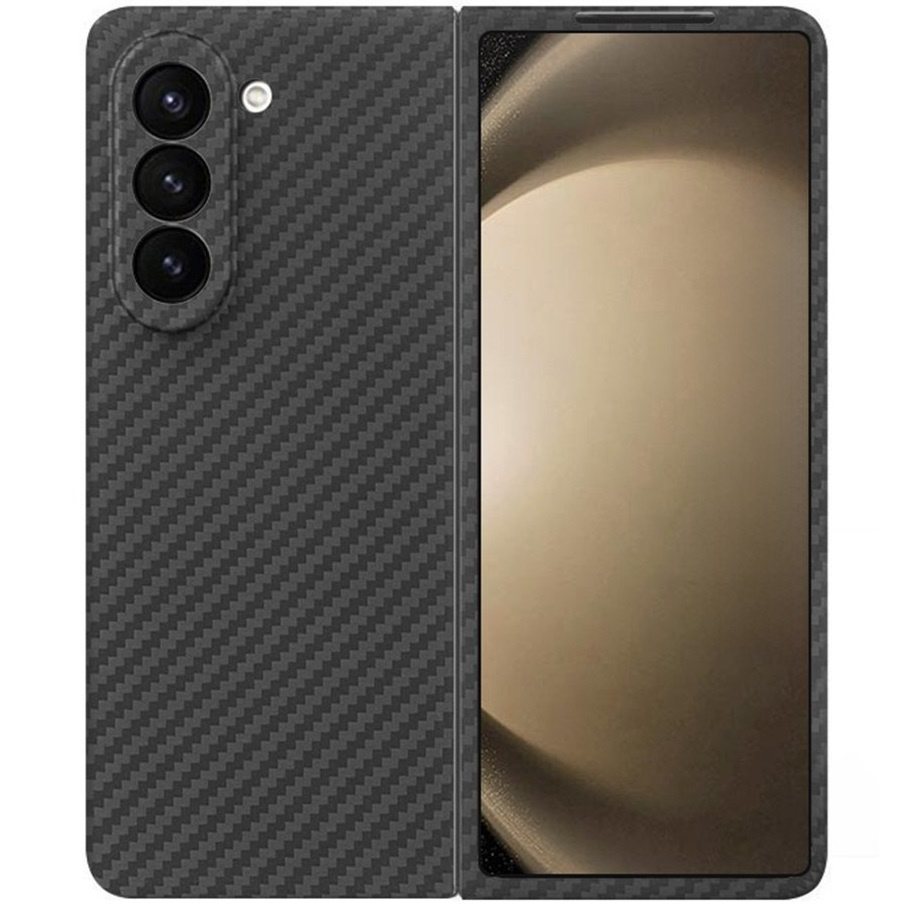 Schutzhülle Für Samsung Galaxy Z Fold6 5g, Aramidfaser-abdeckung, Schwarz