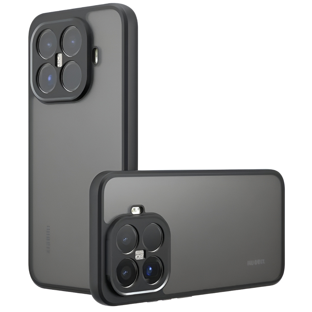 Hülle Für Xiaomi 15t Pro, Fusion Hybrid, Matt Schwarz