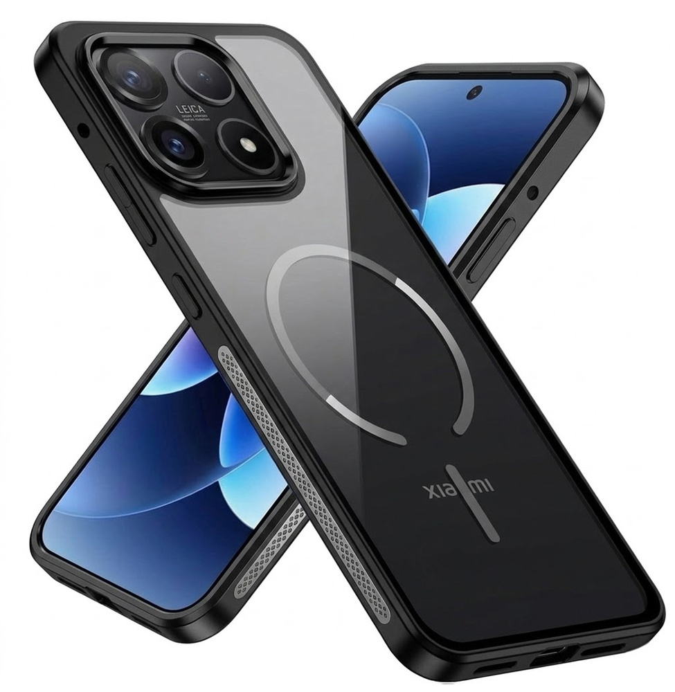 Schutzhülle Für Xiaomi 17, Rahmenhülle, Schwarz
