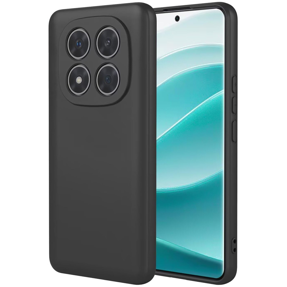 Schutzhülle Für Xiaomi Redmi Note 15 Pro 5g, Silikon Lite, Schwarz
