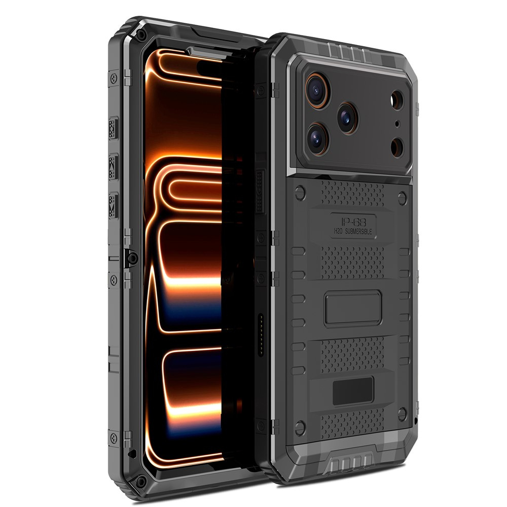 Ip68 Wasserdichte Hülle Für Iphone 17 Pro, Schwarz