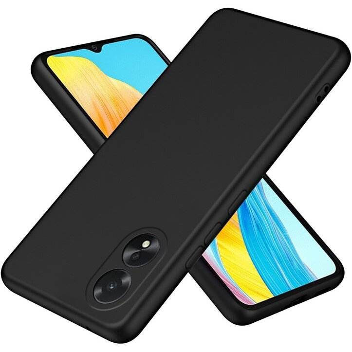 Dünne Hülle Für Oppo A38 / A18, Slim, Schwarz