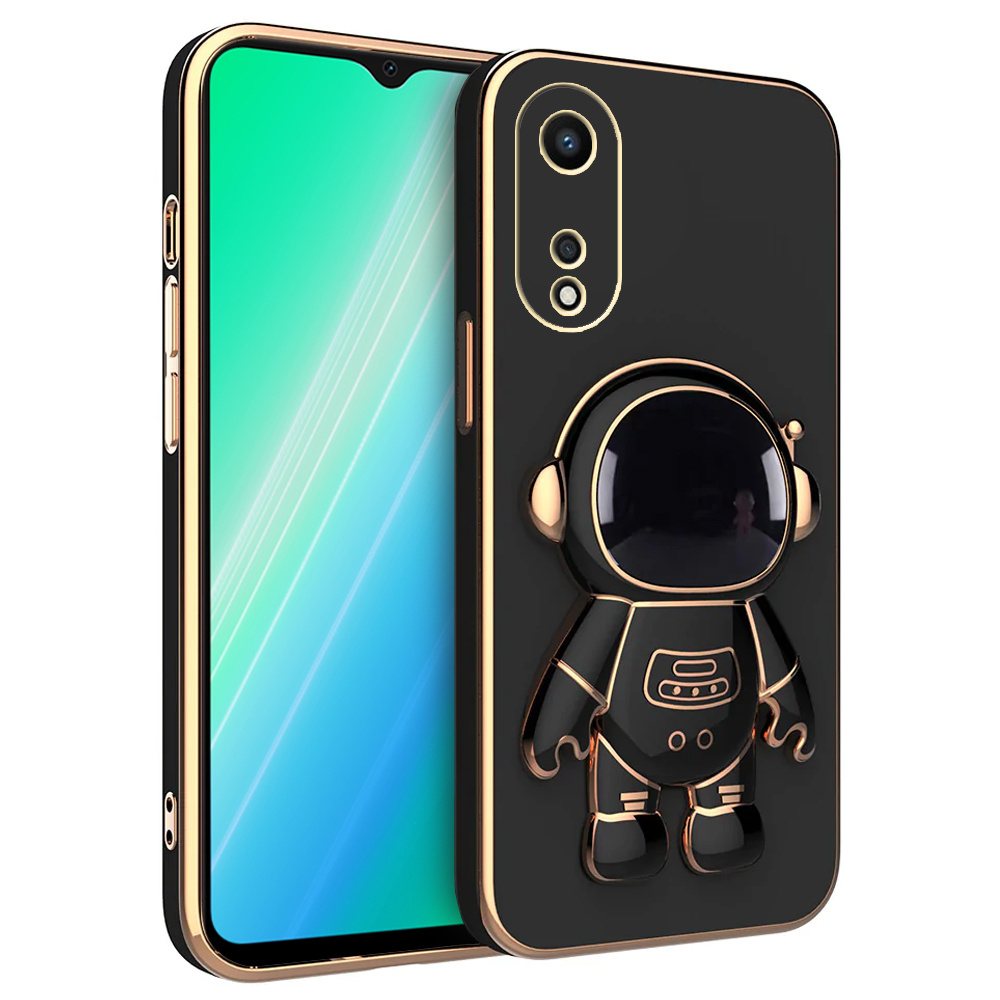 Schutzhülle Für Oppo A38 / A18, Astronaut, Schwarz