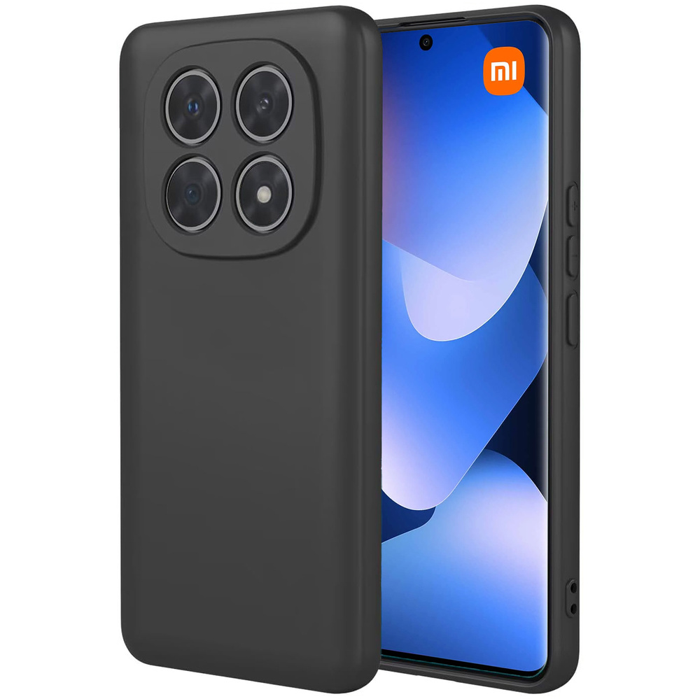 Schutzhülle Für Xiaomi Redmi Note 15 5g / Poco M8 5g, Silikon Lite, Schwarz