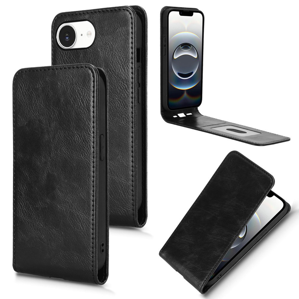Klapphülle Für Iphone 17e / 16e, Flip, Schwarz
