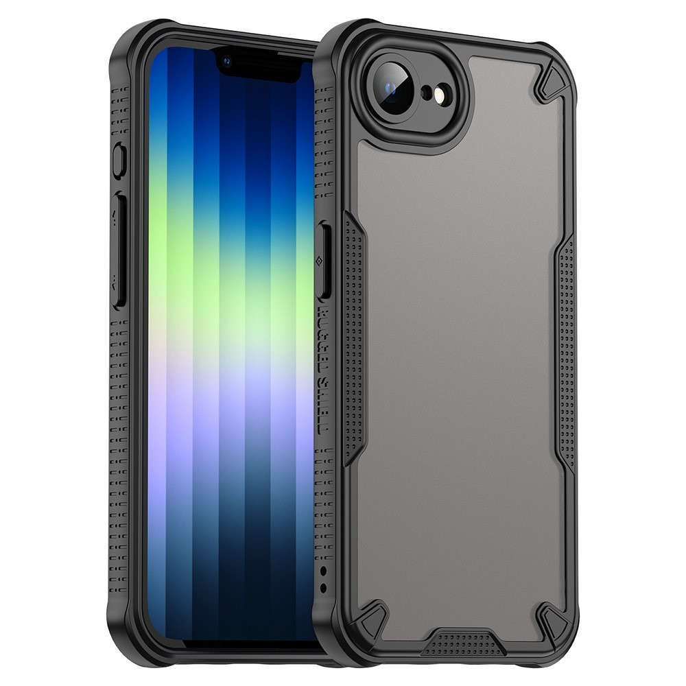 Schutzhülle Für Iphone 17e / 16e, Armor Frosted Case, Schwarz
