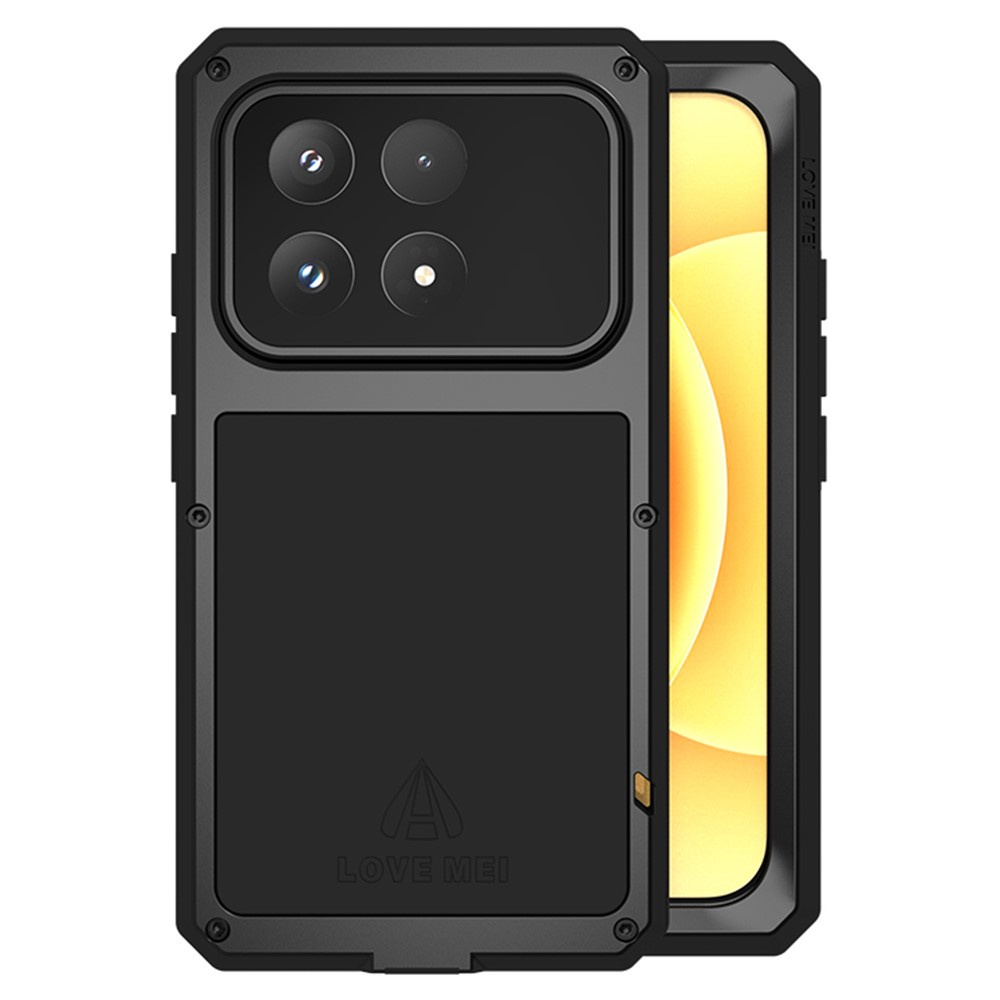Mei Schutzhülle Für Xiaomi 17, Mit Glas Geschützt, Schwarz