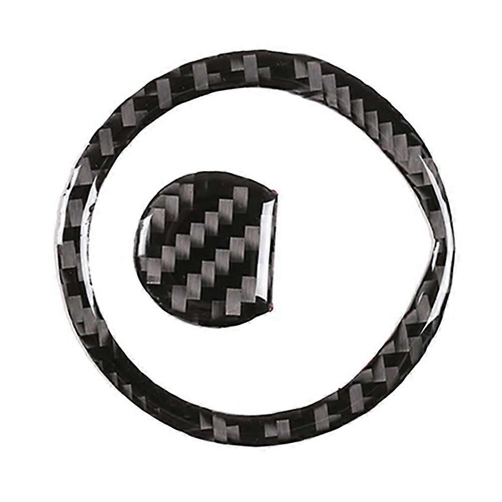 Auto Carbon Fiber Lenkrad Logo Aufkleber Auto Dekorative Aufkleber Für Smart 453 Fortwo 2016-202