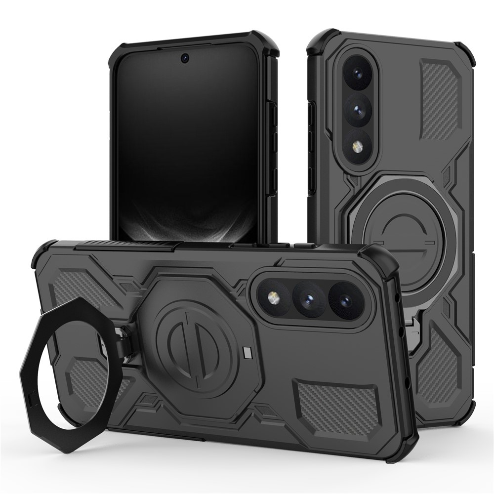 Magnetische Hülle Mit Ständer Für Oneplus Nord 5 – Schwarz