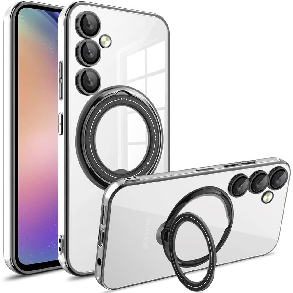 Magnetische Hülle Für Samsung Galaxy A54 5g, Mit Magsafe, Schwarz