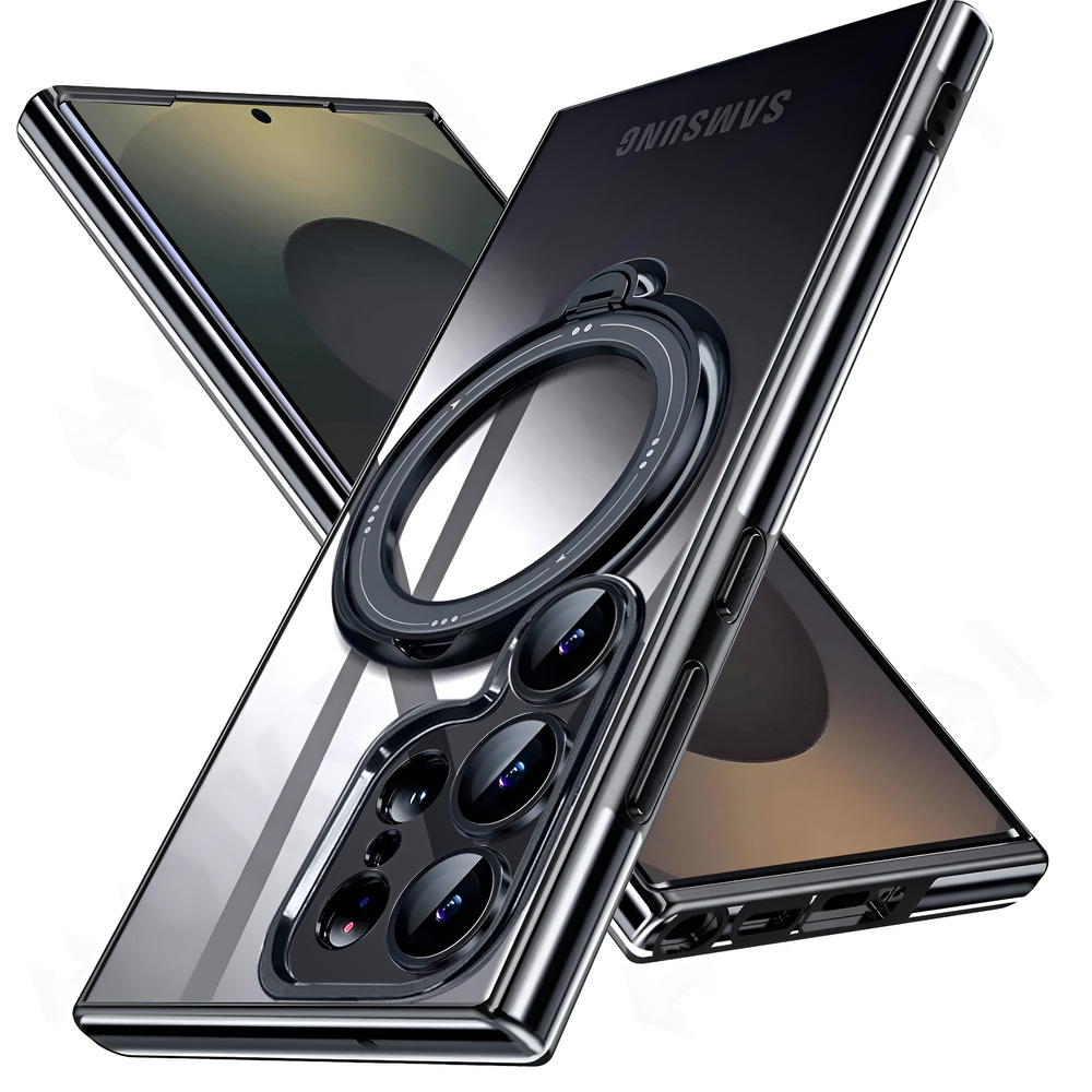 Magnetische Hülle Für Samsung Galaxy S25 Ultra, Mit Magsafe, Schwarz