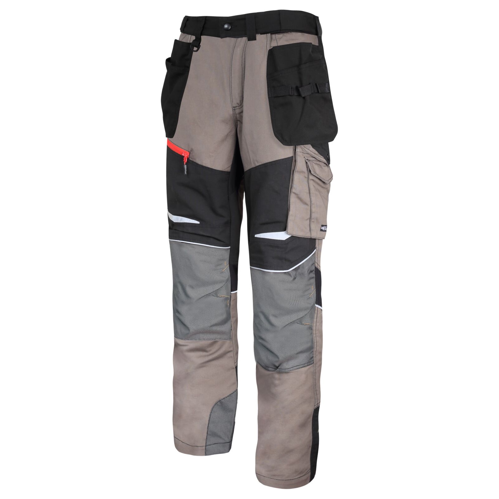 Khaki-schwarze Hose Mit Stretcheinsätzen, Größe Xl, Ce-kennzeichnung, Lahti