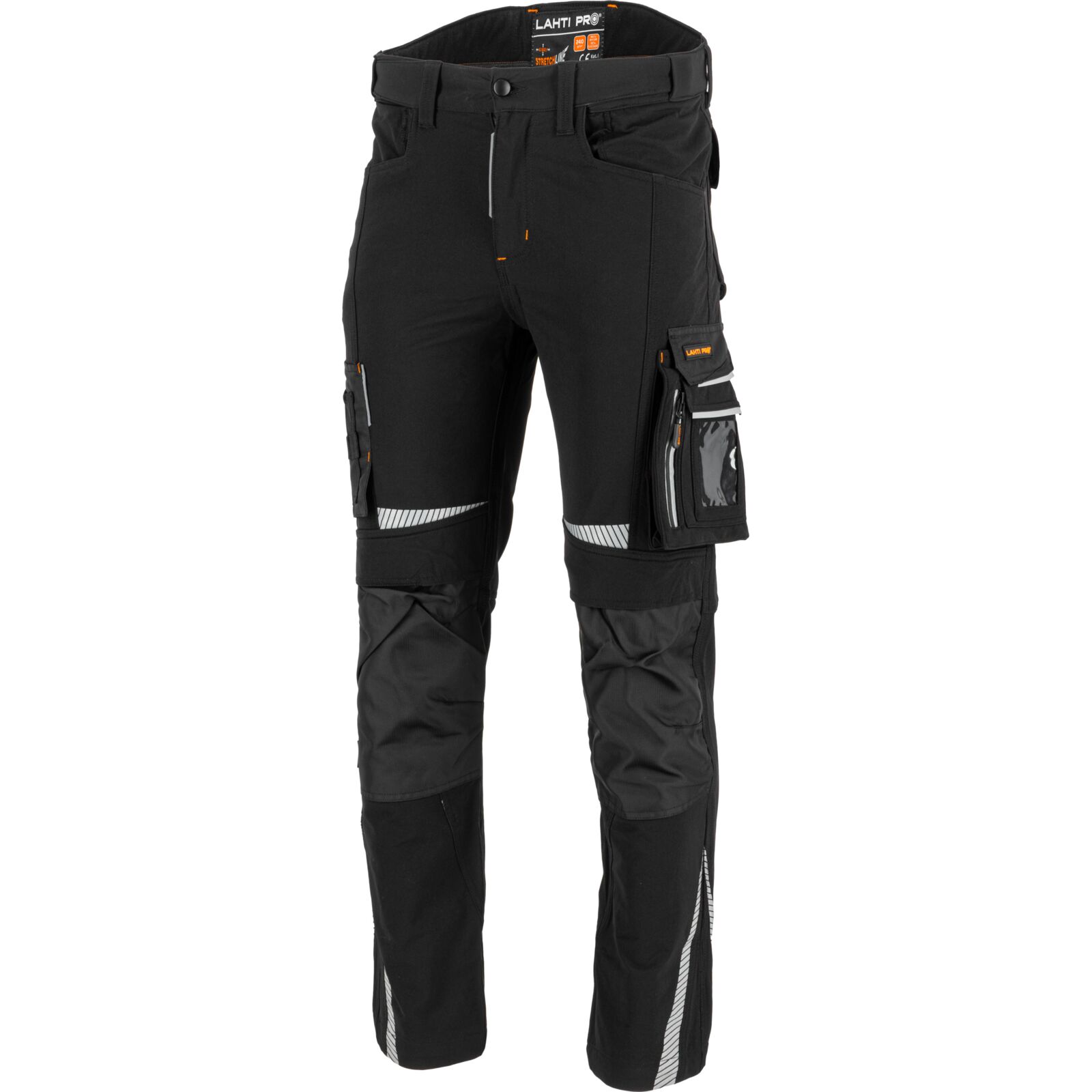Schwarze Stretchhose, Größe „m“, Ce, Lahti