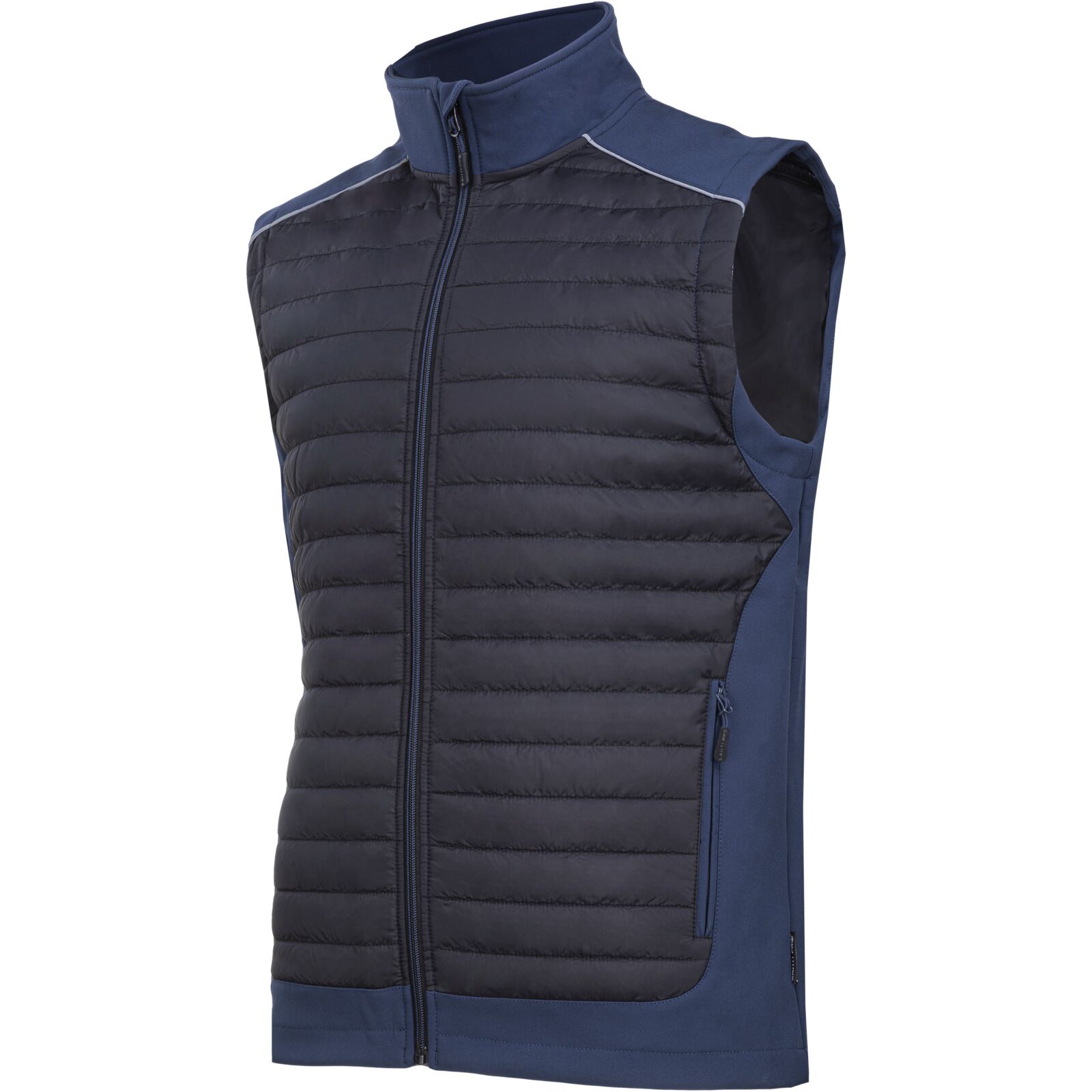 Isolierte Weste, Schwarz Und Marineblau, Größe 2xl, Ce-zertifiziert, Lahti