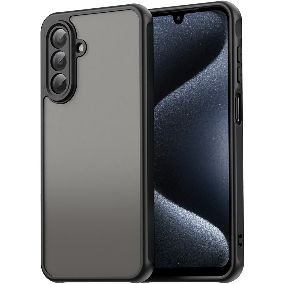 Matte Hülle Für Samsung Galaxy A17 5g, Matt Mit Schwarzem Rahmen