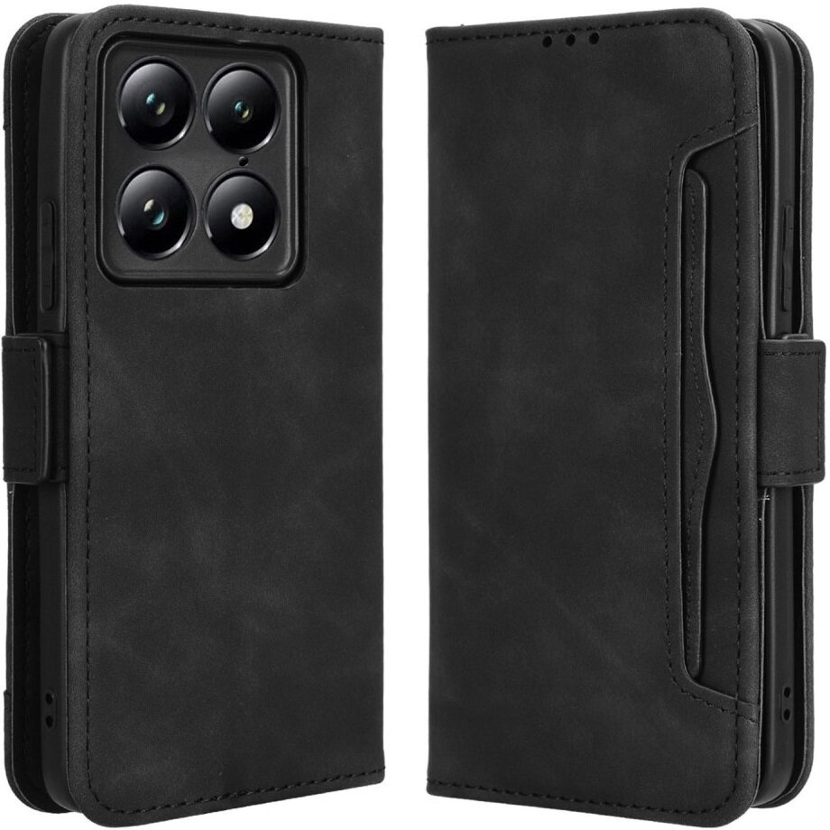 Klapphülle Für Motorola Signature, Mit Kartenfach, Schwarz