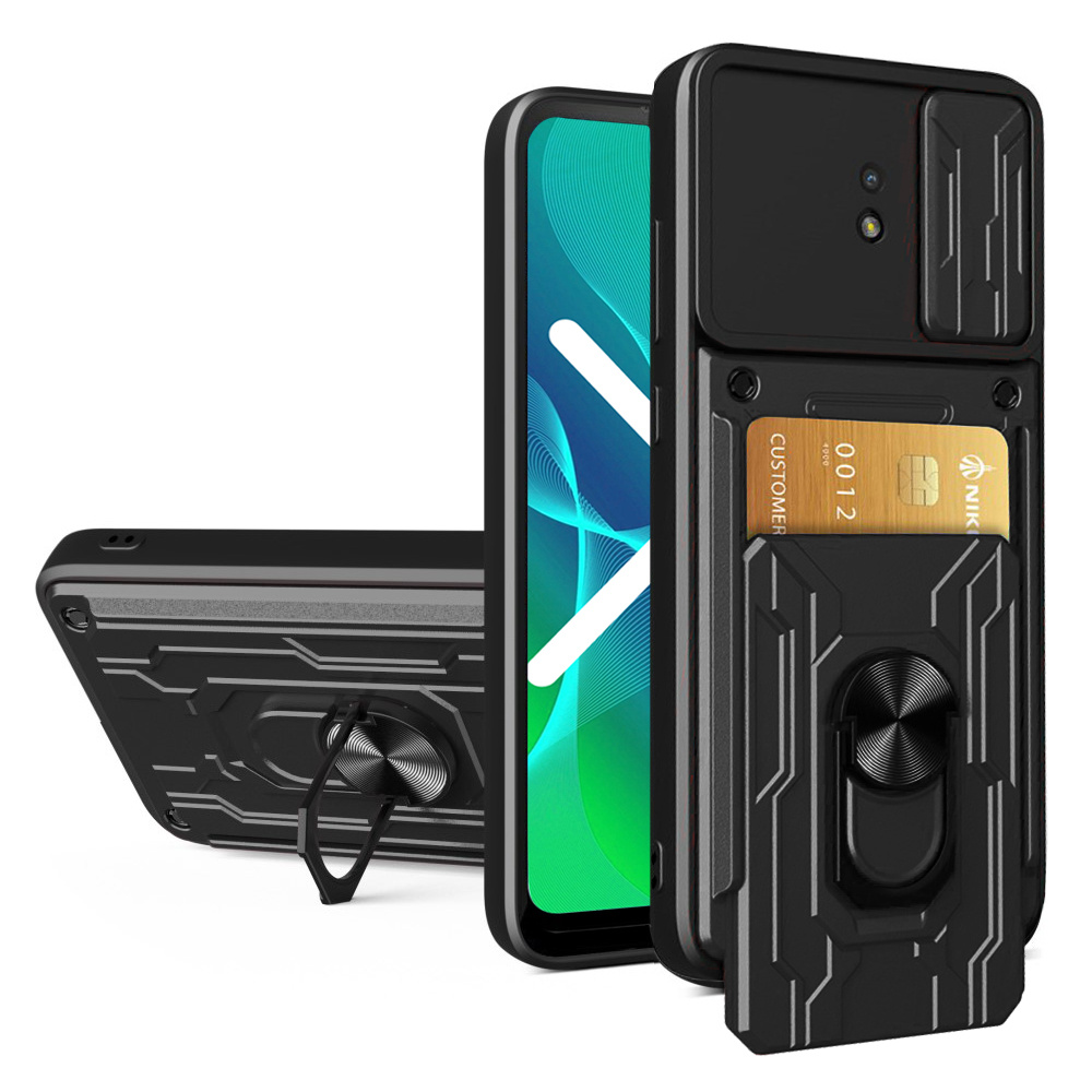 Schutzhülle Für Nokia C10/c20, Multifunktionshülle, Schwarz