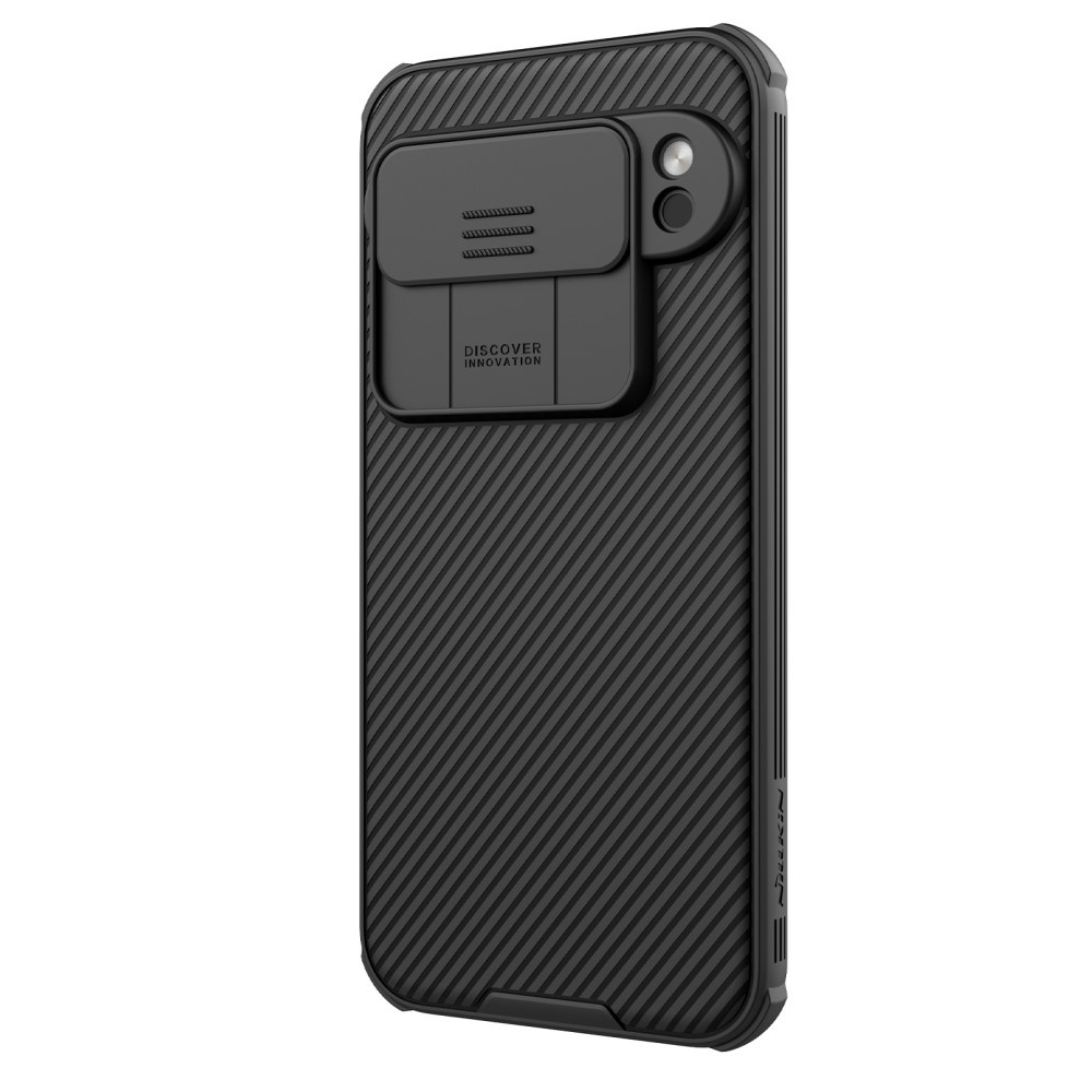 Nillkin Camshield Pro Series Schutzhülle Für Google Pixel 9/9 Pro – Schwarz, Mit Verschiebbarer Kameraabdeckung