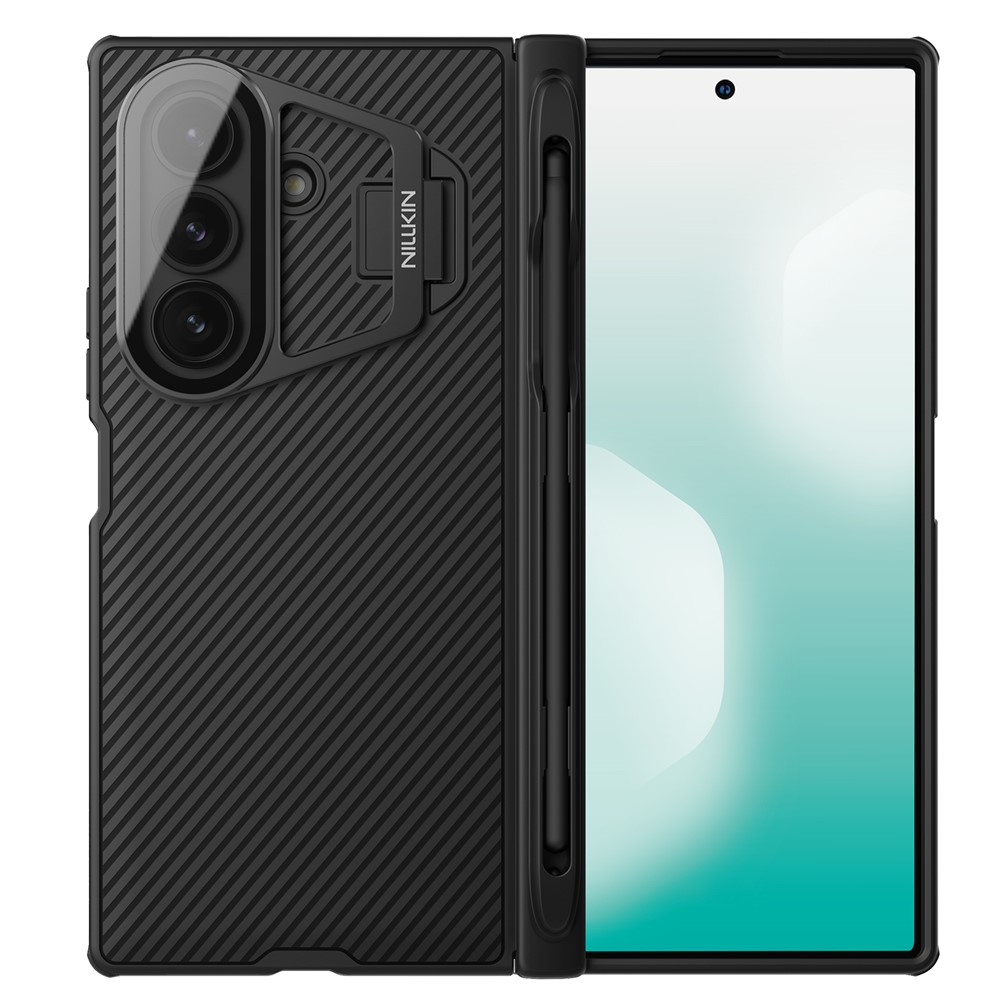 Nillkin Camshield Prop Magnetische Stifthülle Für Samsung Galaxy Z Fold7 5g - Schwarz