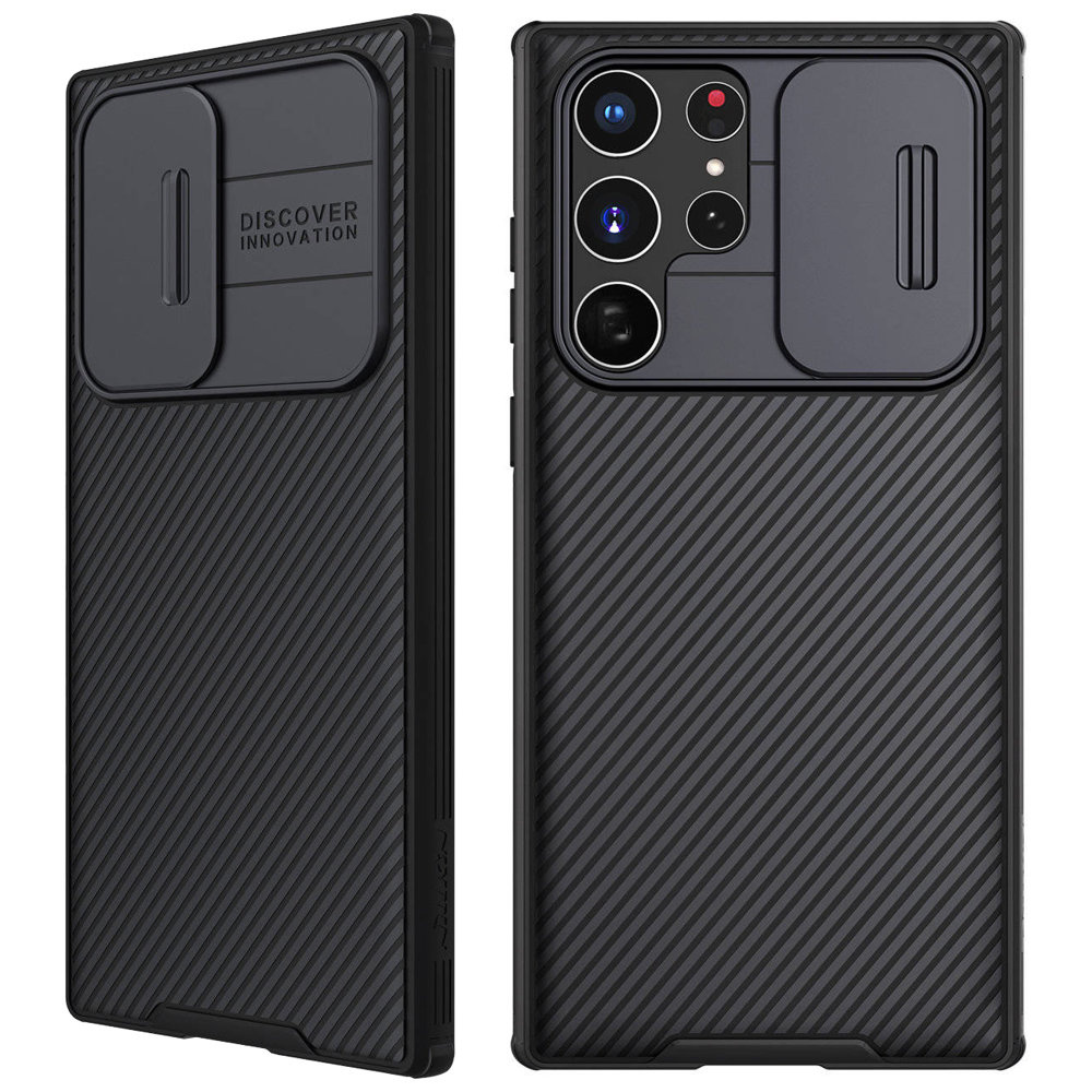 Nillkin Hülle Für Samsung Galaxy S23 Ultra, Camshield Pro Hülle, Schwarz