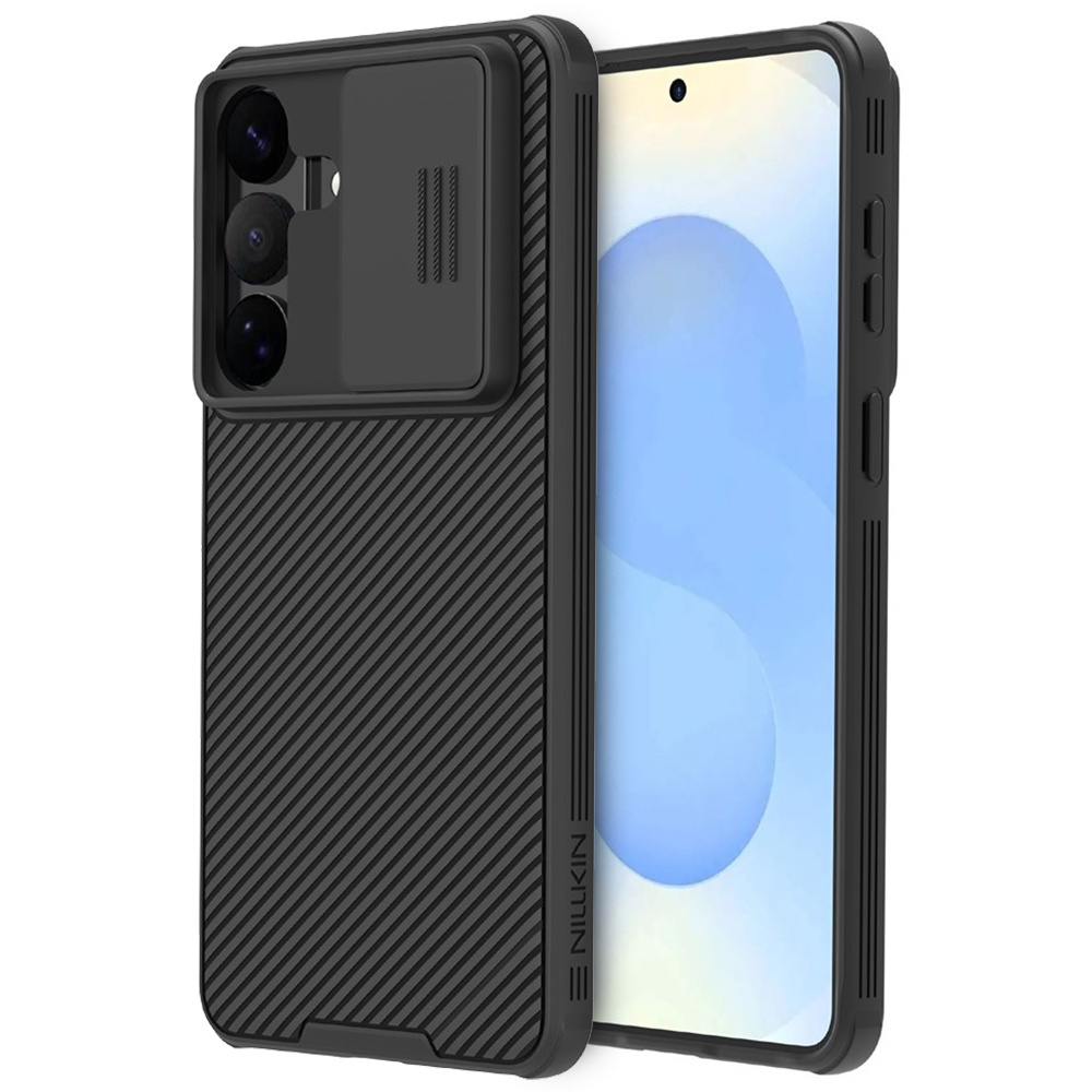 Schutzhülle Für Samsung Galaxy S26 Plus, Gepanzert, Nillkin Camshield Pro, Schwarz