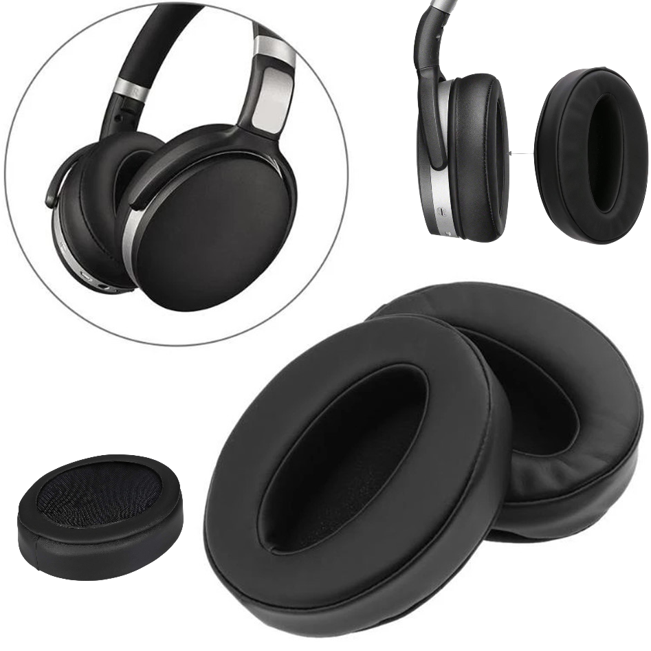 Ohrpolster Für Sennheiser Hd 4.50 Hd 4.50btnc Kopfhörer – Schwarz