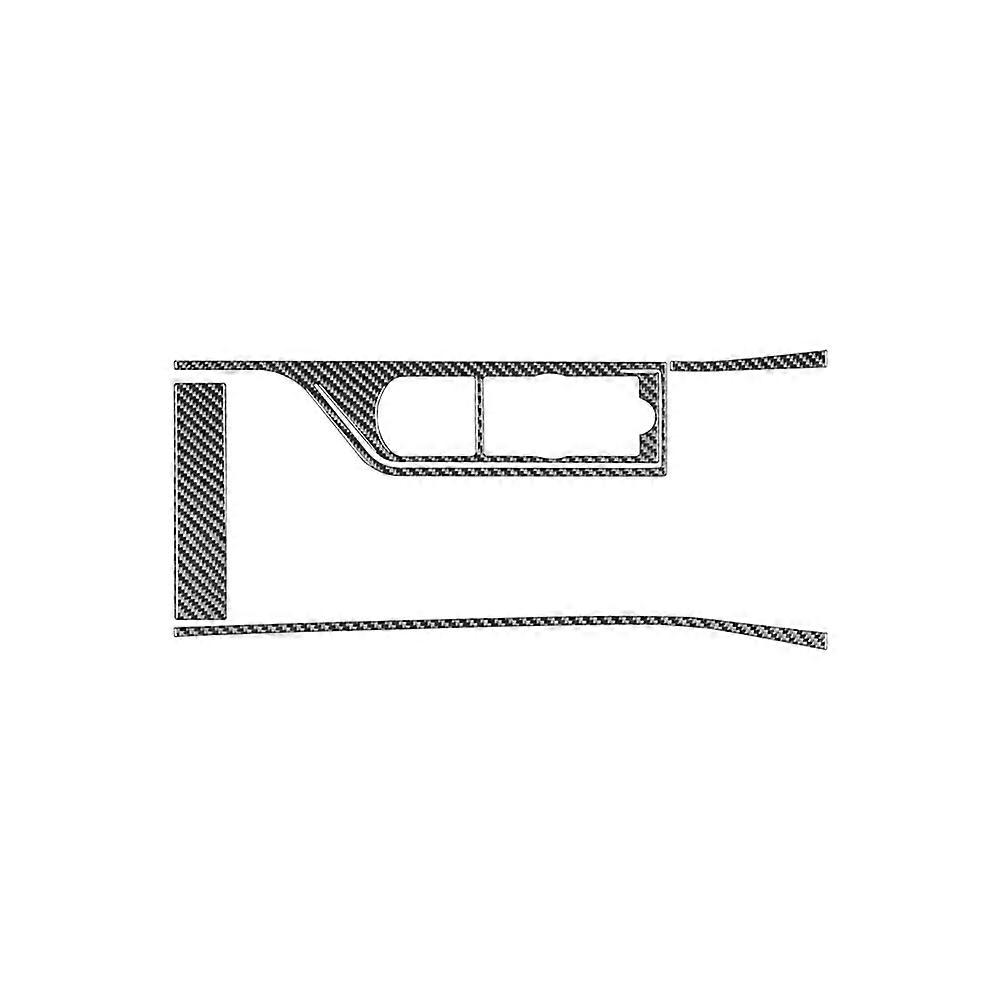 Kohlefaser-mittelkonsolen-schalttafel-verkleidungsset Für Jaguar Xf 2008–2015, Lhd, Innenzubehör