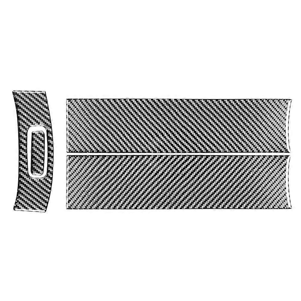 Für B W247 2020-2023 Carbon Faser Auto Konsole Armlehne Box Panel Dekoration